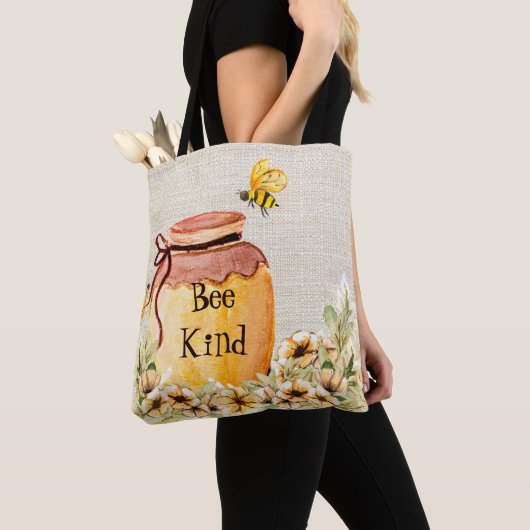 Bij vriendelijke honingpot tote bag (Dichtbij)