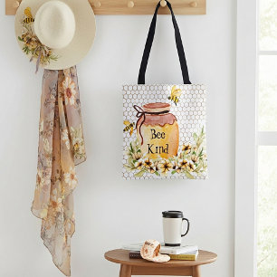 Bij vriendelijke honingpot  tote bag