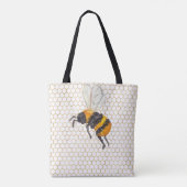 Bij vriendelijke honingpot tote bag (Achterkant)
