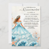 Bij Water Ocean Fish Life Under The Sea Quinceaner Kaart (Voorkant)