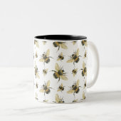  bij Waterverf Tweekleurige Koffiemok (Voorkant rechts)