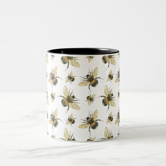  bij Waterverf Tweekleurige Koffiemok (Center)