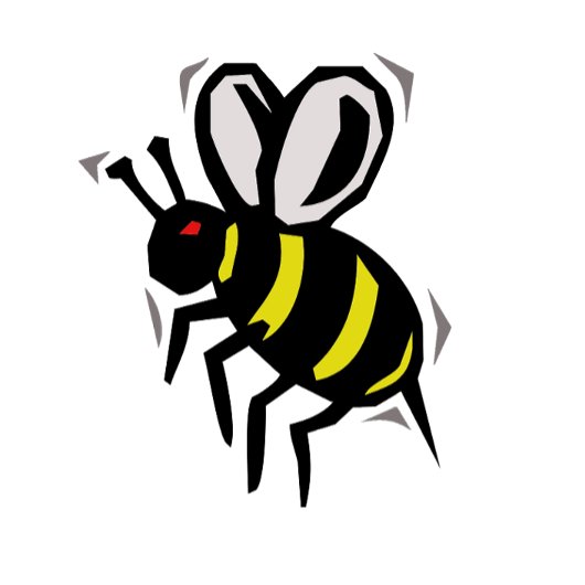 Bij Wesp Vorm T-Shirt | Vliegend Insect Kunst