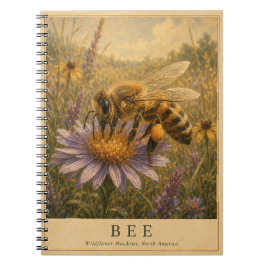Bij wilde bloemenweiden VINTAGE Notitieboek