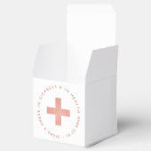 bij ziekte en bij Roos in de gezondheidszorg Gold  Bedankdoosjes (Geopend)