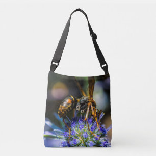 Bij-zijnde All-Over-Print Schoudertas Crossbody Tas