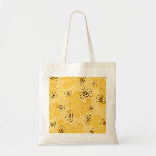 Bij Zoemende Honingbijen Schattig Tote Bag (Voorkant)