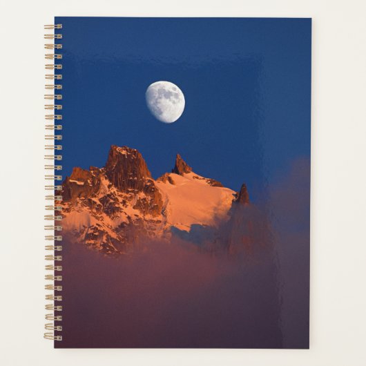Bij zonsopgang | Aiguille du Plan Chamonix, Frankr Planner (Voorkant)