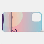 Bij zonsopgang flamingo scenery silhouettesflaming Case-Mate iPhone case (Achterkant (horizontaal))