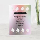 Bijbehorende graad in boekhouding met Kaart Petten (Voorkant)