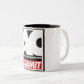 Bijbehorende inhoud 2-toon Mok (Voorkant rechts)