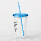 Bijbel Acryl Drinkbeker (Links)