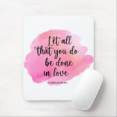 Bijbel Alles in Liefde 1 Korintiërs 16:4 Muismat (Met muis)