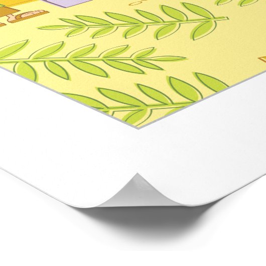 Bijbel art. 12 x 12" poster (Hoek)