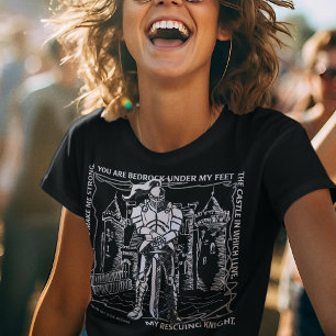 BIJBEL ASSEPOESTER, KASTEEL, REDDING RIDDER T-SHIRT