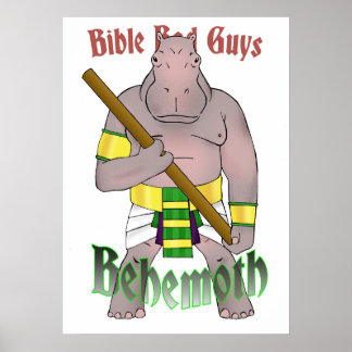 Bijbel Bad Jongens Behemoth Poster 20 x 28