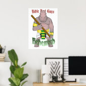 Bijbel Bad Jongens Behemoth Poster 20 x 28 (Thuiskantoor)