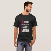 Bijbel Basisinstructies voor het Verlaten van de A T-shirt (Voorkant volledig)