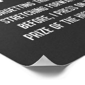 Bijbel Christelijk Poster, Filippijnen 3:13-14 Poster (Hoek)