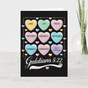 Bijbel christen valentijn Galaten 5 22 Gesprek Kaart