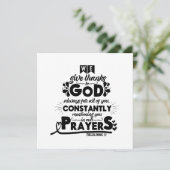 Bijbel citaat kaart (Staand voorkant)