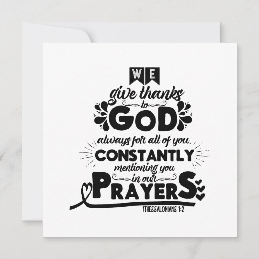 Bijbel citaat kaart (Voorkant)