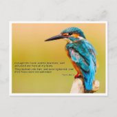 Bijbel citaat - Psalm 34 Briefkaart (Voorkant)