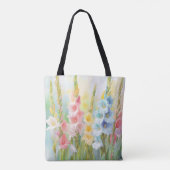 Bijbel citeert Moederdag, Salomo 4:7, Lelies Tote Bag (Achterkant)