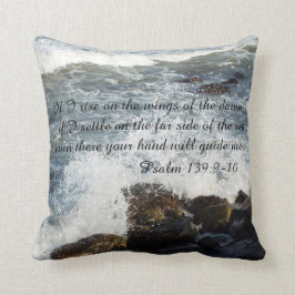 Bijbel citeert Psalm 139:9-10 kussen