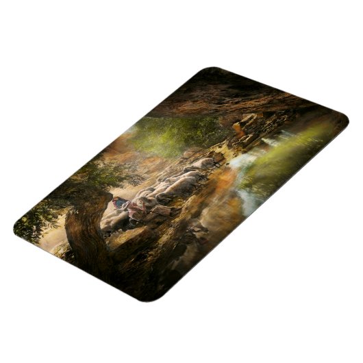 Bijbel - De Heer is mijn herder - 1910 Magneet (Linkerzijde)