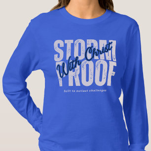 Bijbel Evangelie Jezus God Blauwe Grafische T-shirt