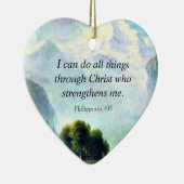 Bijbel, Filippenzen 4:13, Keramisch Ornament (Rechts)