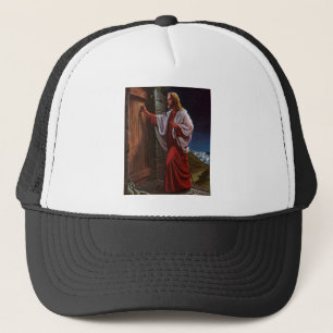 bijbel geloof Jezus Christus vintage oude schilder Trucker Pet