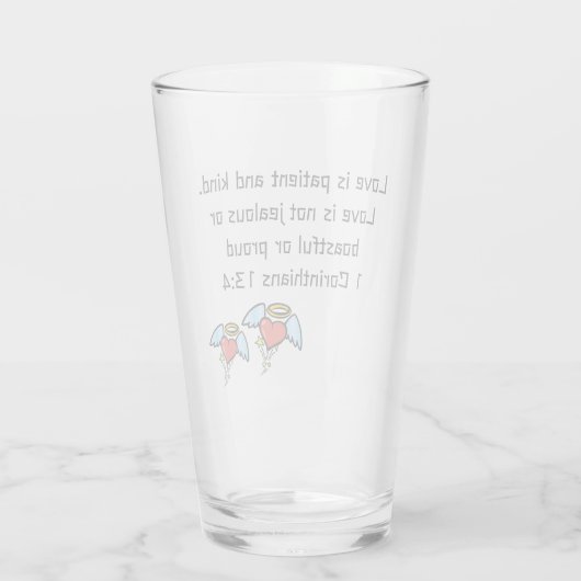 Bijbel Glas (Achterkant)