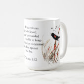 Bijbel God Ik ken Blackbird Koffiemok (Voorkant rechts)