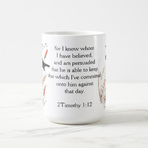 Bijbel God Ik ken Blackbird Koffiemok