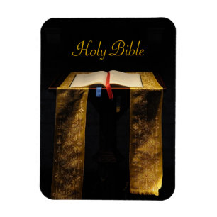 Bijbel in de kerk magneet