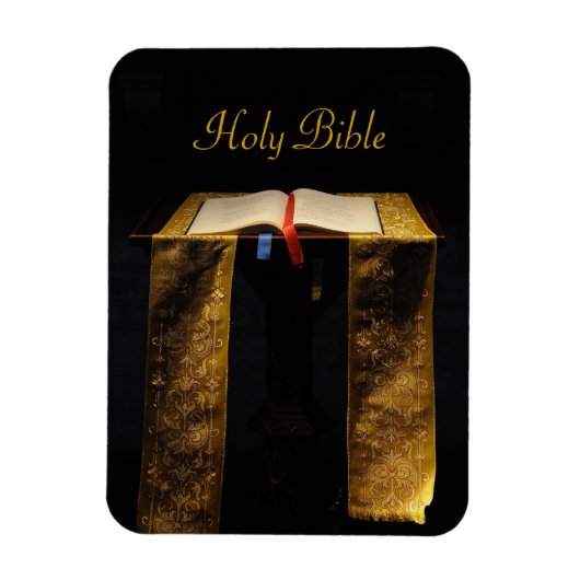 Bijbel in de kerk magneet (Verticaal)