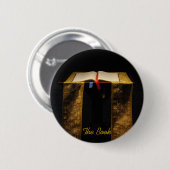 Bijbel in de kerk ronde button 5,7 cm (Voorkant /achterkant)