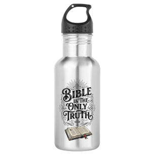 Bijbel Is De Enige Waarheid Christelijk T-Shirt Waterfles