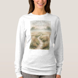 Bijbel Jeremia 29:11 Lange Mouwen Dames T-shirt