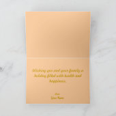 Bijbel, Kaarsen en Hulst - Feestdagen Kaart (Binnen)