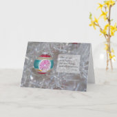 Bijbel Kerst Kaart (Gele Bloem)