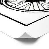 Bijbel met liefdesharten Poster (Hoek)