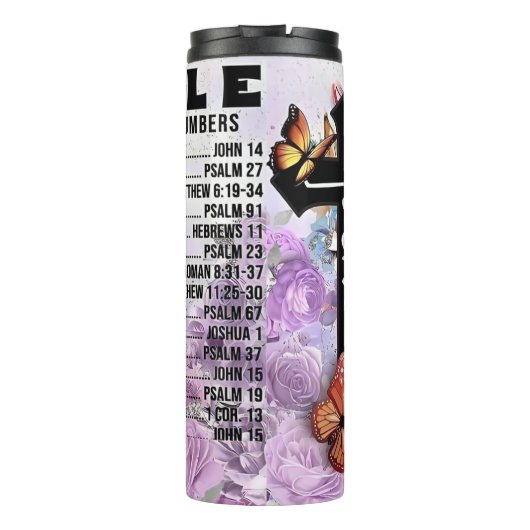 Bijbel: Noodnummers, Geloof, Kruis Thermosbeker (Achterkant)