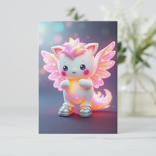 Bijbel Pals #1 - Nini (geen tekst) Bedankkaart (Staand voorkant)