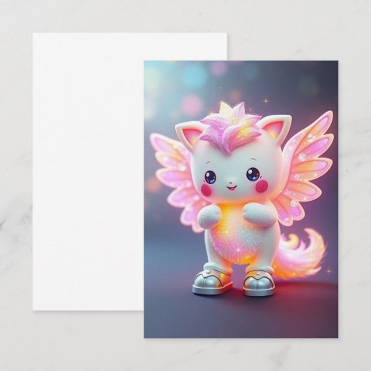 Bijbel Pals #1 - Nini (geen tekst) Bedankkaart (Voorkant / Achterkant)