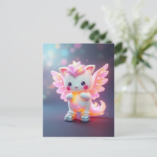 Bijbel Pals #1 - Nini (geen tekst) Briefkaart (Staand voorkant)