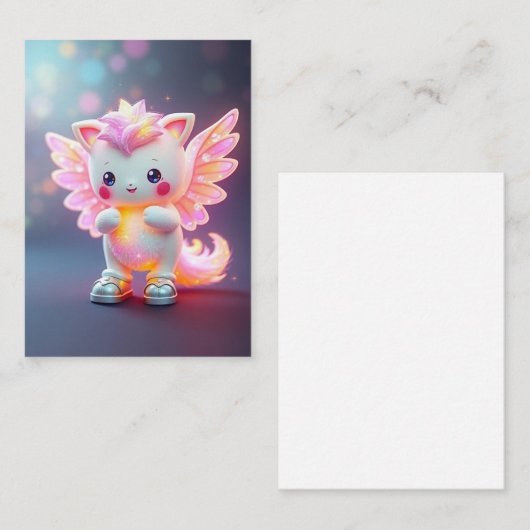 Bijbel Pals #1 - Nini (geen tekst) Notitiekaartje (Voorkant / Achterkant)