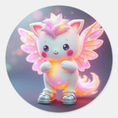 Bijbel Pals #1 - Nini (geen tekst) Ronde Sticker (Voorkant)